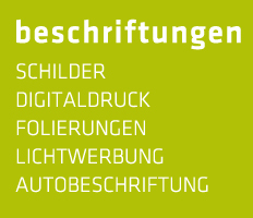 Beschriftungen